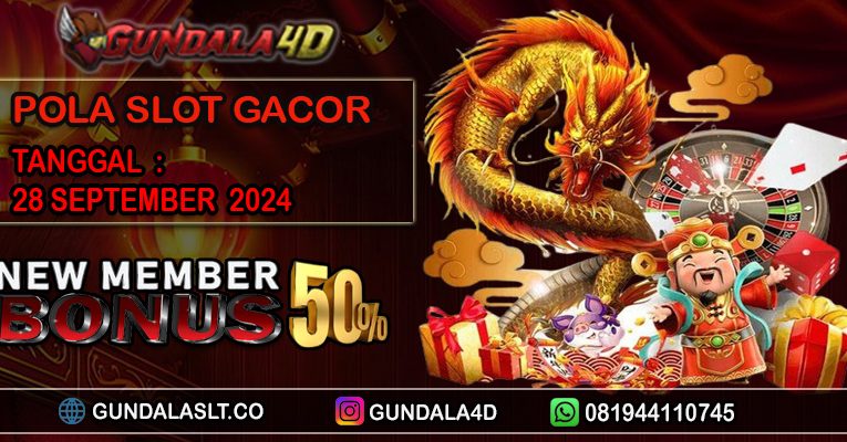 POLA SLOT GACOR HARI INI TANGGAL 28 SEPTEMBER 2024