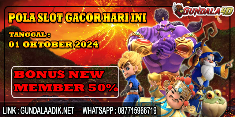 Selamat datang bosku di Pola Slot Gacor Hari ini GUNDALA4D.Apakah anda di sini masih mencari bocoran slot online jitu dan akurat ? Tenang saja bosku, sebab saat ini ada sudah berada di halaman yang tepat yaitu Bocoran : Starlight Princess 1000