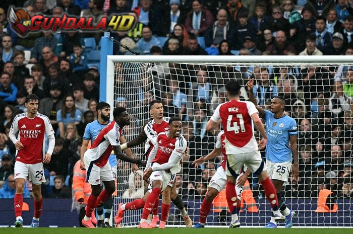 Predator Corner Kick Arsenal Beraksi, tapi Belum Bisa Jinakkan Man City