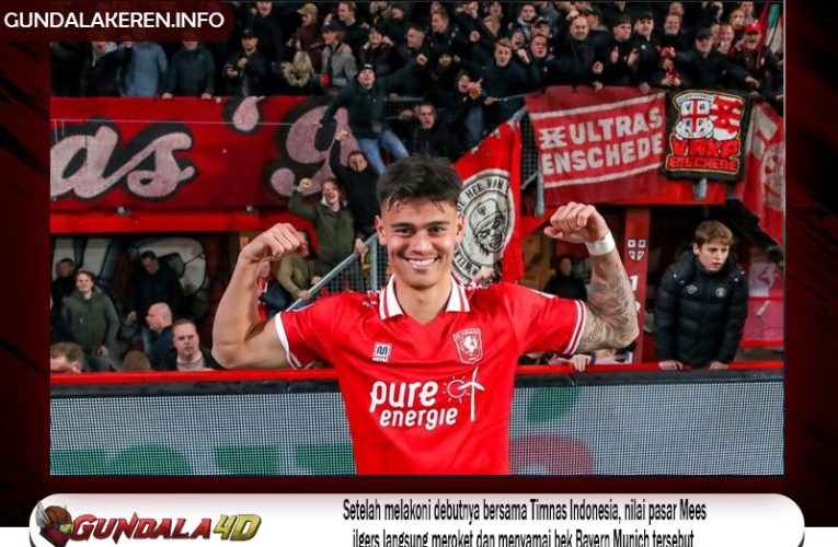 Setelah melakoni debutnya bersama Timnas Indonesia, nilai pasar Mees Hilgers langsung meroket dan menyamai bek Bayern Munich tersebut.