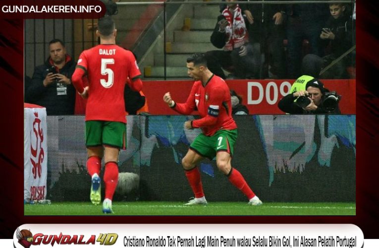 Cristiano Ronaldo Tak Pernah Lagi Main Penuh walau Selalu Bikin Gol, Ini Alasan Pelatih Portugal