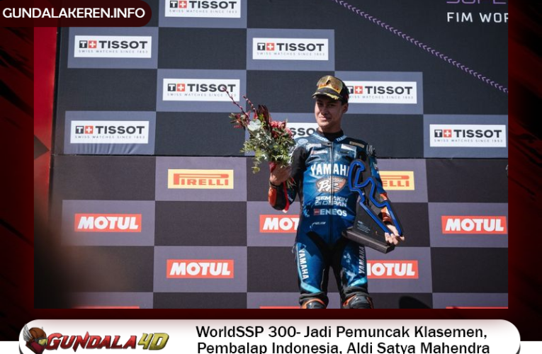 WorldSSP 300- Jadi Pemuncak Klasemen, Pembalap Indonesia, Aldi Satya Mahendra, Akan Habis-habisan Cetak Sejarah Jadi Juara Dunia