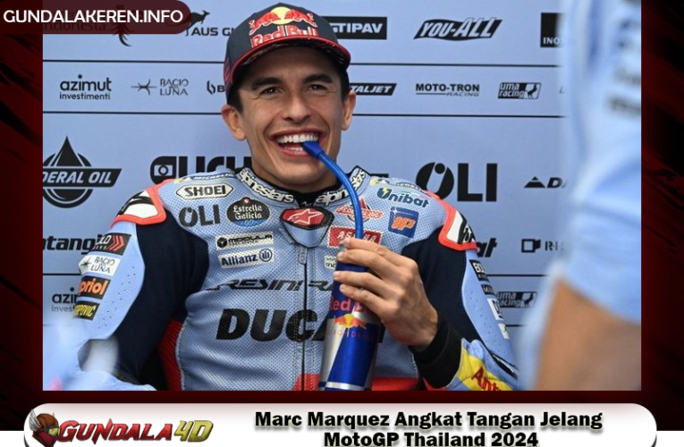 Marc Marquez Angkat Tangan Jelang MotoGP Thailand 2024, Francesco Bagnaia dan Jorge Martin Silahkan Berebut Gelar Juara Dunia