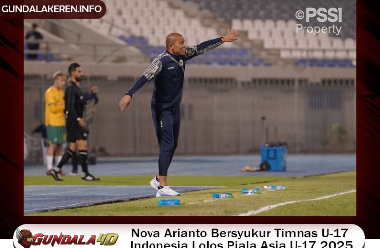 Nova Arianto Bersyukur Timnas U-17 Indonesia Lolos Piala Asia U-17 2025 tapi Kecewa Lihat Isi Laga : Saya Malu tapi Harus Tahan!