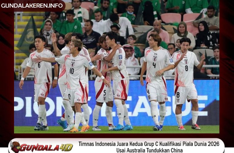 Klasemen Grup C Kualifikasi Piala Dunia 2026 – Jepang Ukir Sejarah Tanpa Cela, Timnas Indonesia Batal Jadi Runner-up