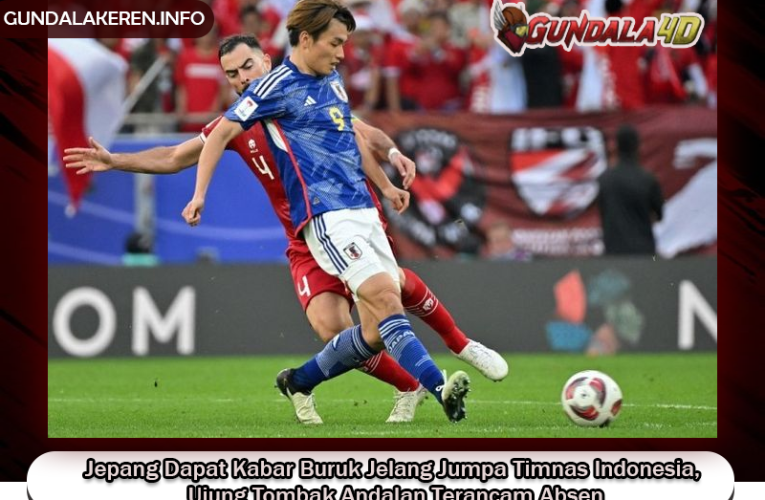 Jepang Dapat Kabar Buruk Jelang Jumpa Timnas Indonesia, Ujung Tombak Andalan Terancam Absen