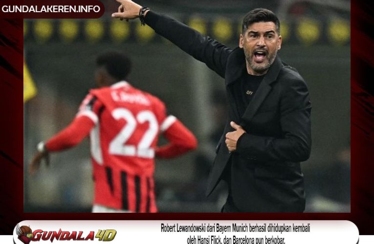 Start Lelet AC Milan di Liga Italia, Paulo Fonseca Hanya Lebih Baik dari Pelatih Terburuk Rossoneri