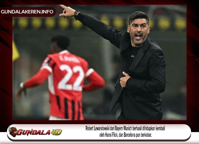 Start Lelet AC Milan di Liga Italia, Paulo Fonseca Hanya Lebih Baik dari Pelatih Terburuk Rossoneri