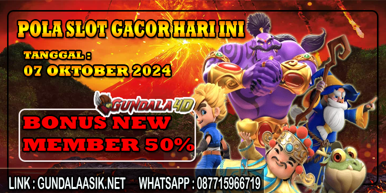 Selamat datang bosku di Pola Slot Gacor Hari ini GUNDALA4D.Apakah anda di sini masih mencari bocoran slot online jitu dan akurat ? Tenang saja bosku, sebab saat ini ada sudah berada di halaman yang tepat yaitu Bocoran : PG SHOFT ( MAHJONG WAYS 2 )