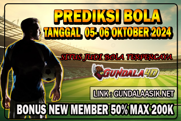 PREDIKSI PERTANDINGAN BOLA 05 – 06 OKTOBER 2024ENGLISH PREMIER LEAGUE05/10 18:30 WIB Crystal Palace VS Liverpool 0 : 305/10 21:00 WIB Arsenal