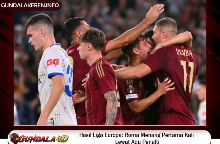 Hasil Liga Europa: Roma Menang Pertama Kali Lewat Adu Penalti