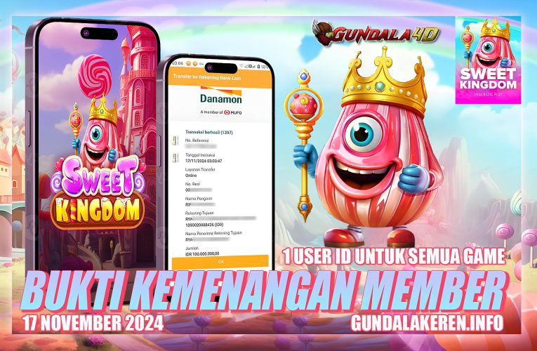 BUKTI KEMENANGAN TANGGAL 17 NOVEMBER 2024