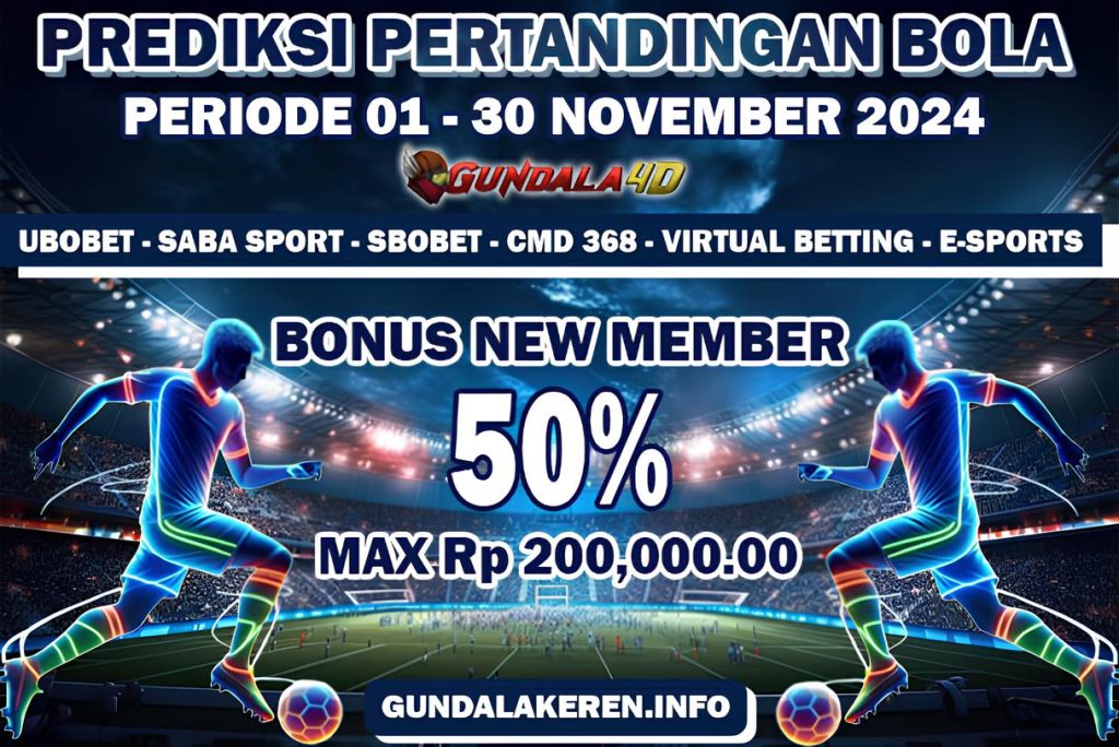 PREDIKSI PERTANDINGAN BOLA 08 NOVEMBER – 09 NOVEMBER 2024