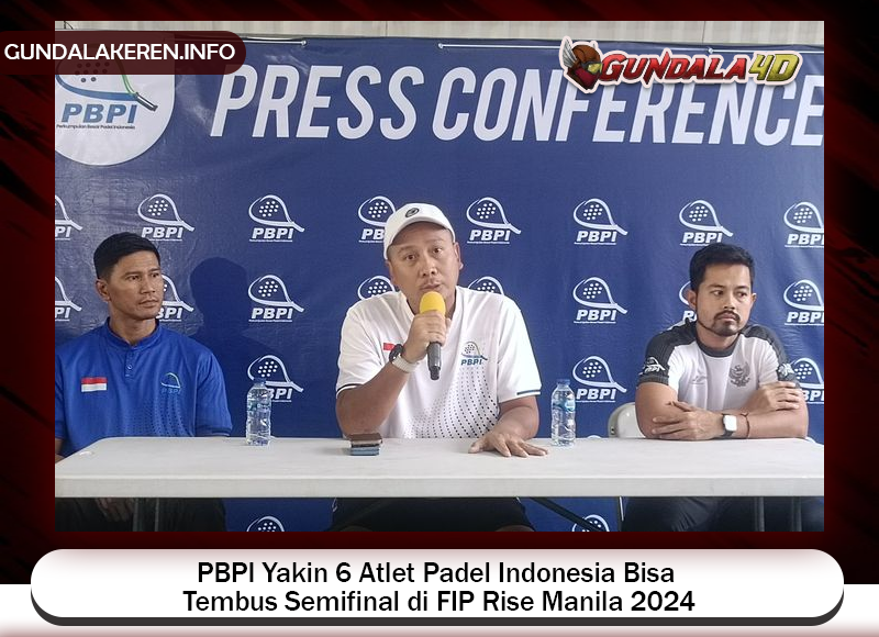 Sebanyak enam atlet padel Indonesia akan bertarung dalam sebuah kejuaraan internasional bertajuk FIP Rise Manila 2024 pada 13-17 November 2024