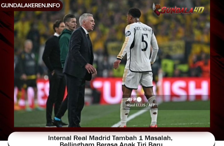 Internal Real Madrid Tambah 1 Masalah, Bellingham Berasa Anak Tiri Baru