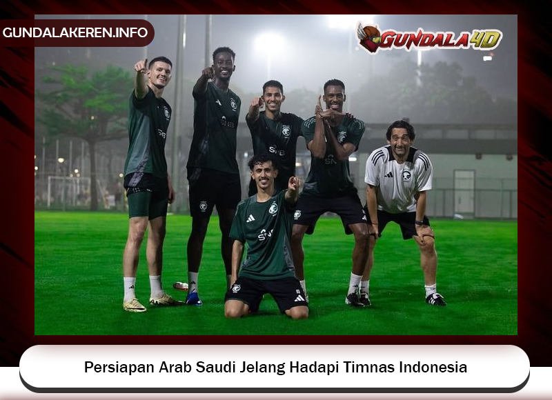 Timnas Arab Saudi sudah mulai menggelar persiapan jelang melawan timnas Indonesia.Tim berjulukan Green Falcons tiba di Indonesia