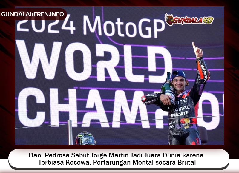 Pembalap penguji KTM, Dani Pedrosa, menyoroti perubahan mentalitas Jorge Martin (Pramac) sebagai kunci utama dia merebut gelar Juara Dunia