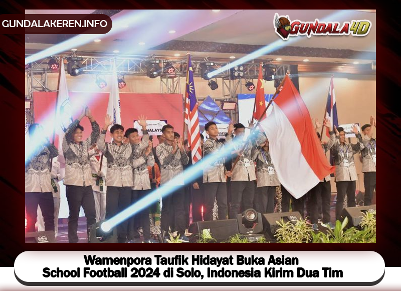 Turnamen Asian School Football U-18 Championship 2024 digelar di Surakarta dengan tim partisipan dari empat negara