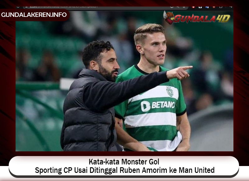 Begini pesan monster gol Sporting CP, Viktor Gyokeres, usai ditinggal Ruben Amorim ke Man United Ruben Amorim telah diumumkan sebagai pelatih