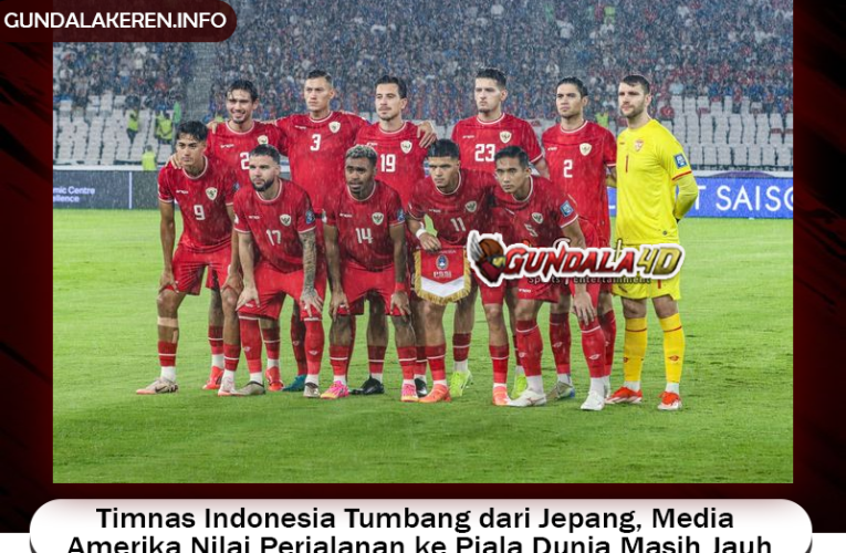 Timnas Indonesia Tumbang dari Jepang, Media Amerika Nilai Perjalanan ke Piala Dunia Masih Jauh