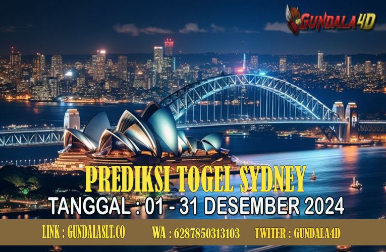 PREDIKSI TOGEL SYDNEY 01 DESEMBER 2024