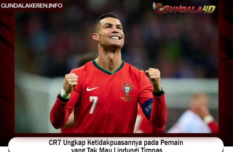 CR7 Ungkap Ketidakpuasannya pada Pemain yang Tak Mau Lindungi Timnas