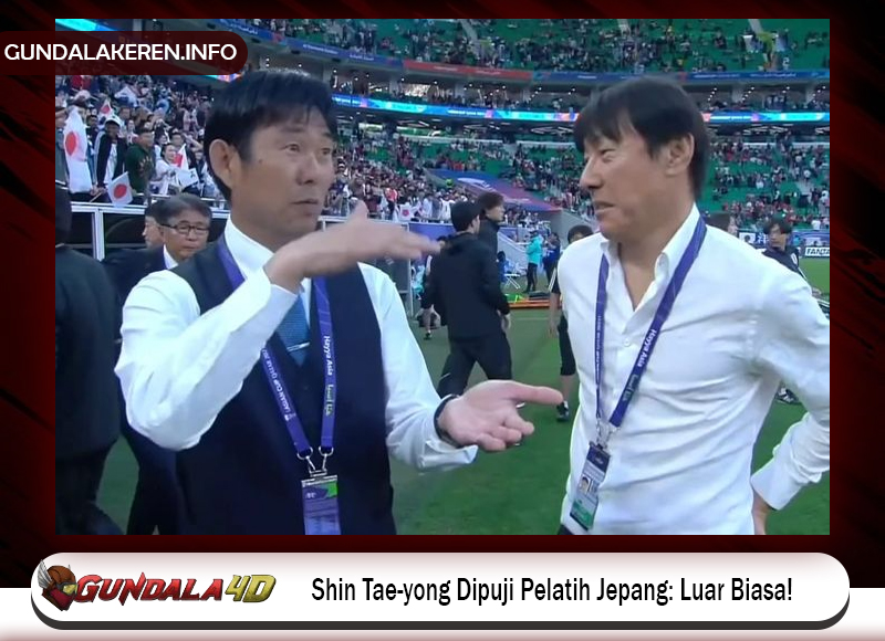 Shin Tae-yong Dipuji Pelatih Jepang: Luar Biasa!