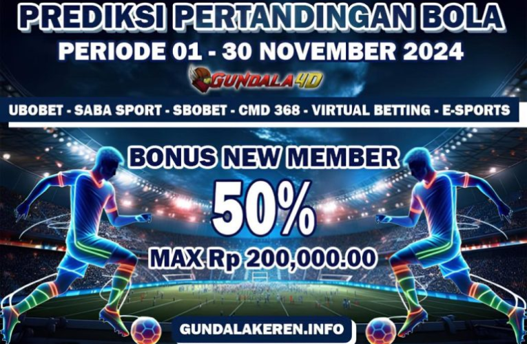 PREDIKSI PERTANDINGAN BOLA 25 NOVEMBER – 26 NOVEMBER 2024