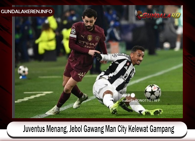 Kekalahan dari Juventus membuktikan bahwa membobol gawang Manchester City adalah urusan gampang Manchester City menelan