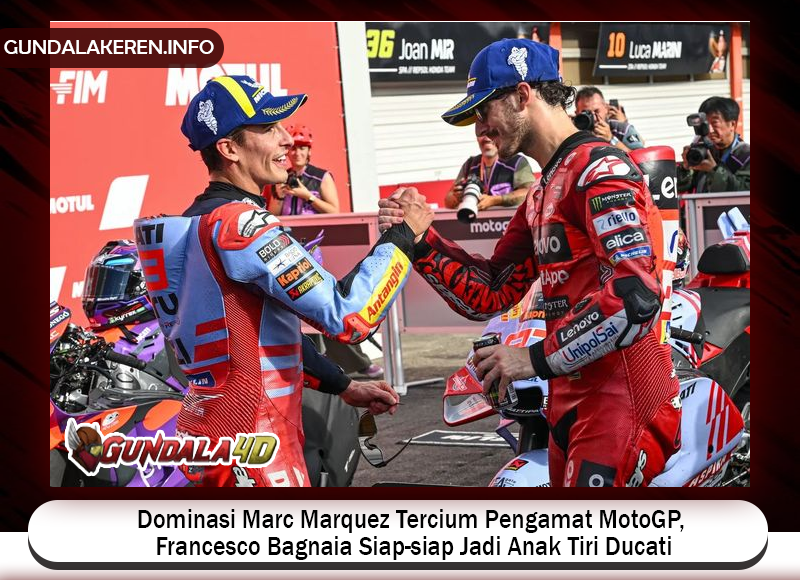 Francesco Bagnaia berpotensi bisa dianak tirikan oleh Ducati setelah mereka merekrut Marc Marquez dan menghadirkan label sebagai tim impian