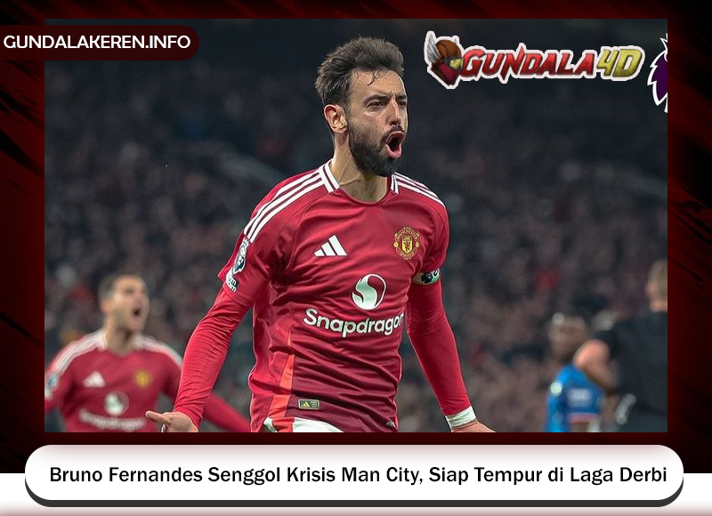 Kapten Manchester United, Bruno Fernandes, bicara mengenai krisis yang sedang dialami Manchester City menjelang bentrokan kedua kubu