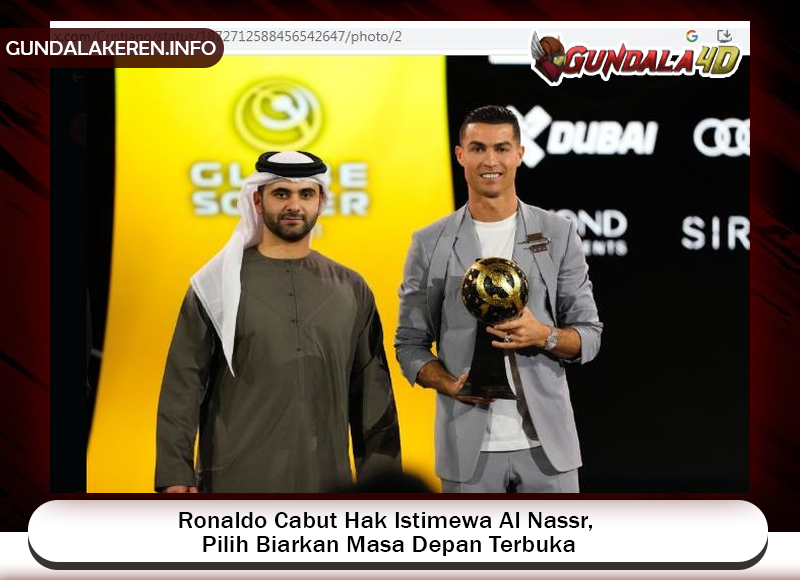 Megabintang Al Nassr, Cristiano Ronaldo, mencabut hak istimewa klubnya dan memilih membiarkan masa depan terbuka