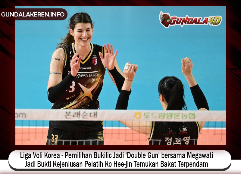 Pebola voli putri Daejeon JungKwanJang Red Sparks, Vanja Bukilic bertransformasi menjadi outside hitter pada Liga Voli Korea 2024-2025.