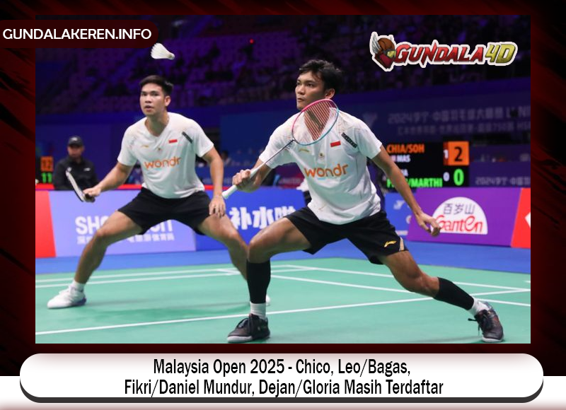 Daftar pebulu tangkis yang akan berlaga pada Malaysia Open 2025 yang dijadwalkan pada 7-12 Januari di Axiata Arena sudah dirilis