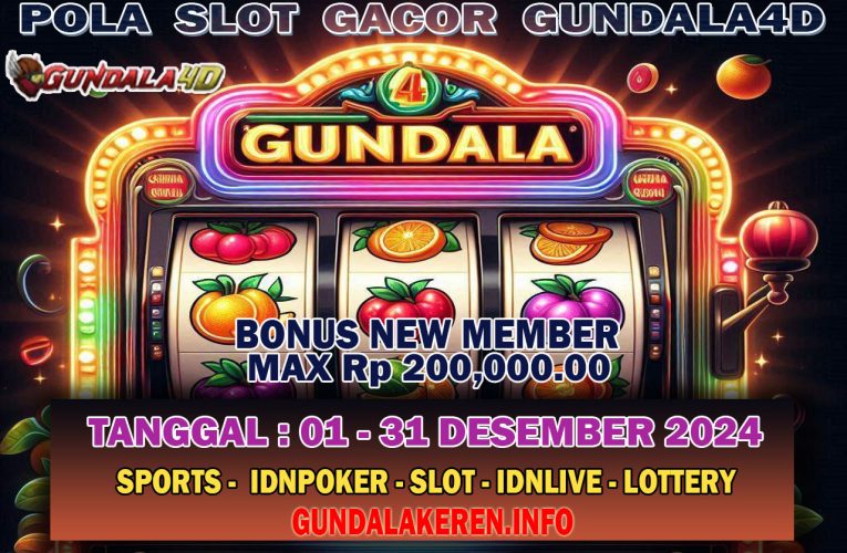 POLA SLOT GACOR HARI INI TANGGAL 01 JANUARI 2025