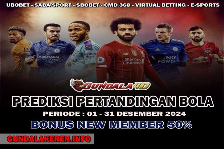 PREDIKSI PERTANDINGAN BOLA 01 JANUARI – 02 JANUARI 2025