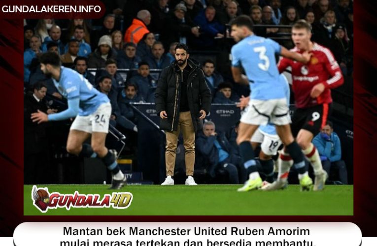 Mantan bek Manchester United Ruben Amorim mulai merasa tertekan dan bersedia membantu.