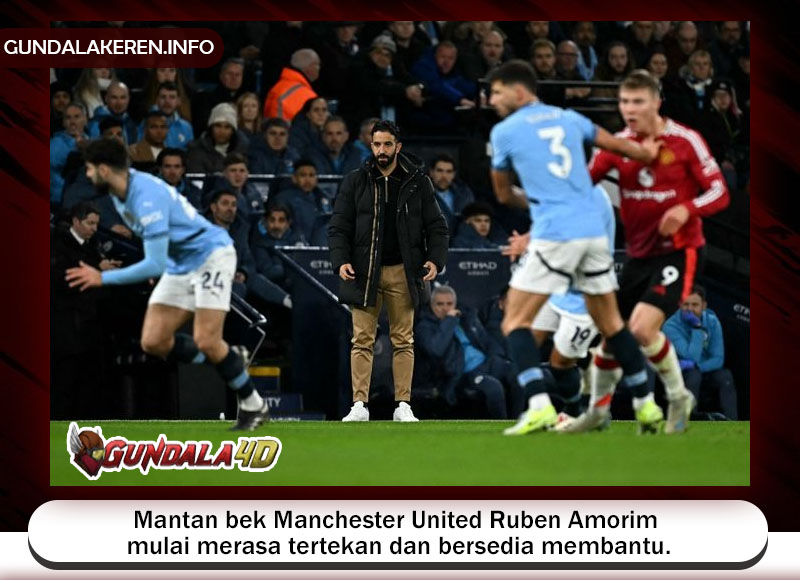 Mantan bek Manchester United Ruben Amorim mulai merasa tertekan dan bersedia membantu