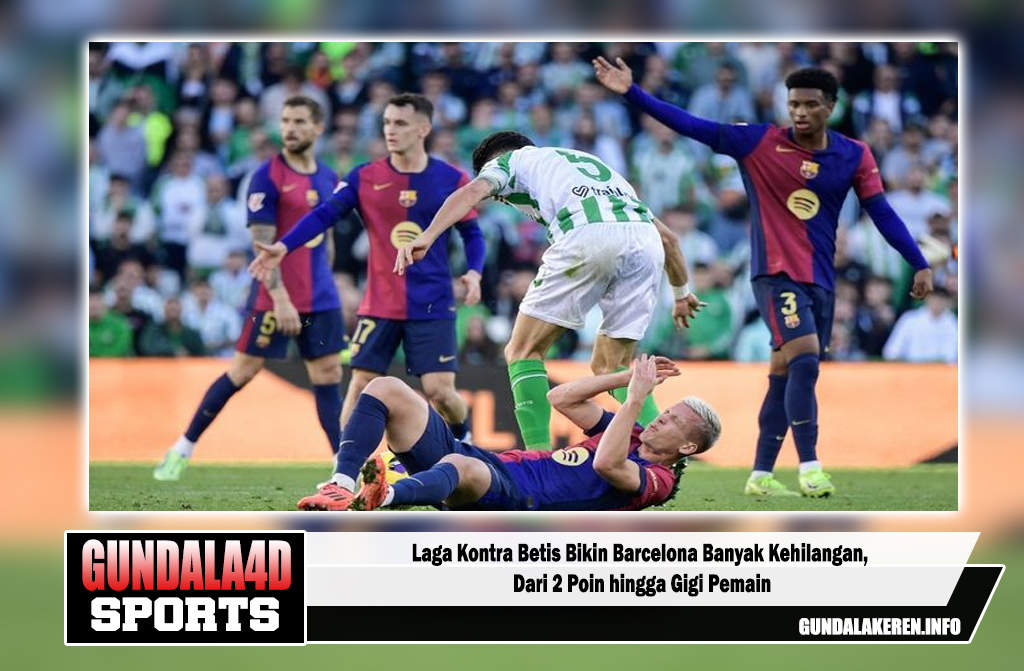 Perjuangan Dani Olmo dengan Marc Bartra di lingkaran tengah pada menit ke-30 menyebabkan dia kehilangan salah satu gigi depannya.