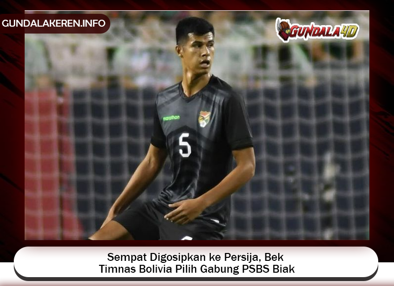 PSBS Biak secara resmi mendatangkan bek timnas Bolivia, Sebastian Alvarez.Bek berusia 23 tahun itu akan memperkuat Badai Pasifik