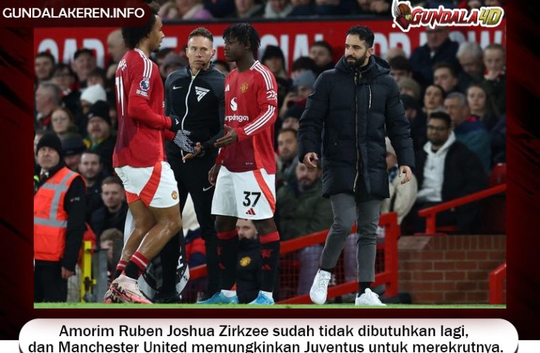 Amorim Ruben Joshua Zirkzee sudah tidak dibutuhkan lagi, dan Manchester United memungkinkan Juventus untuk merekrutnya.